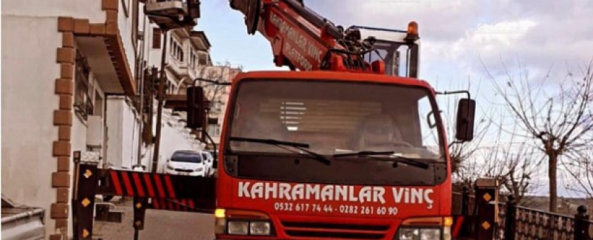 Çerkezköy Sepetli Vinç Kiralama